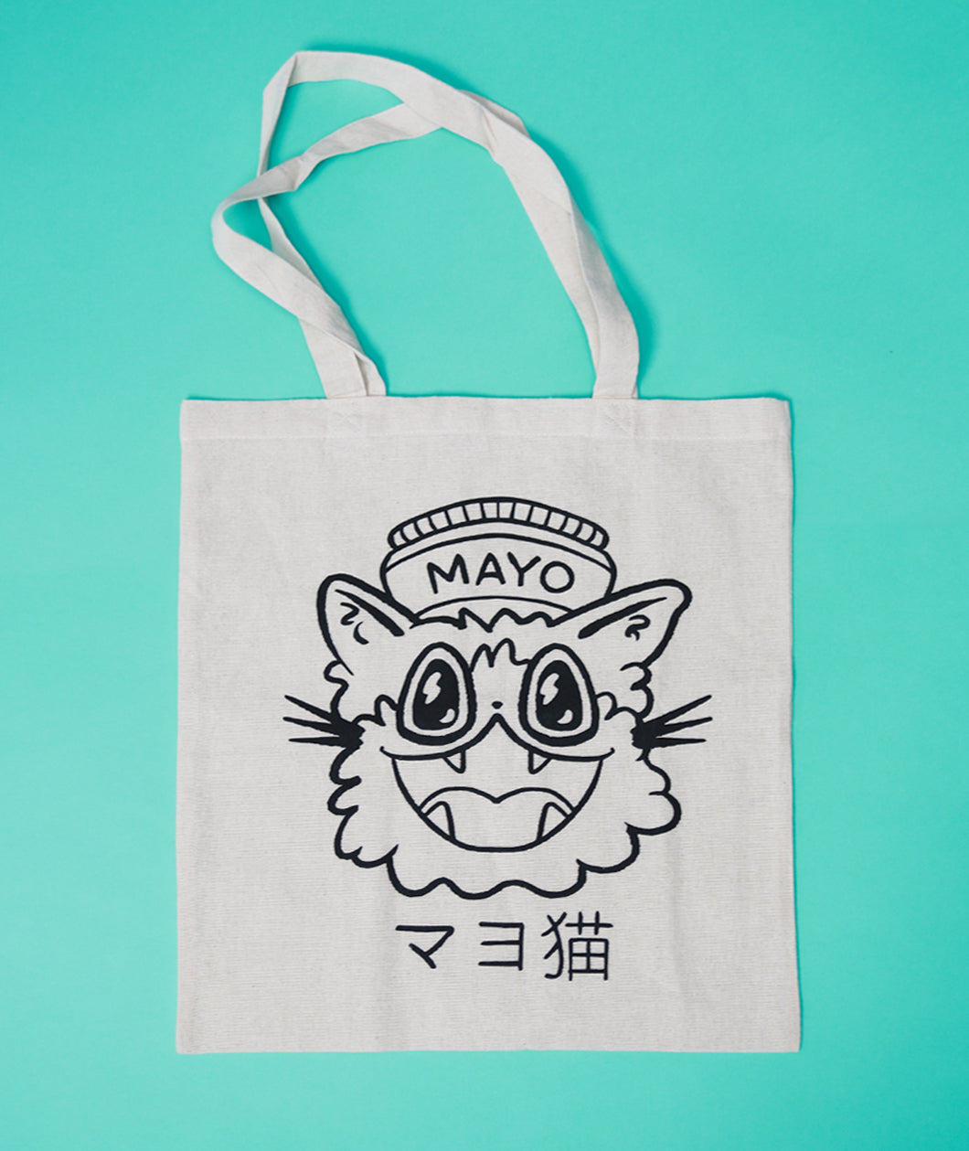 Mayo Cat Tote Bag