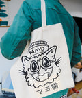 Mayo Cat Tote Bag
