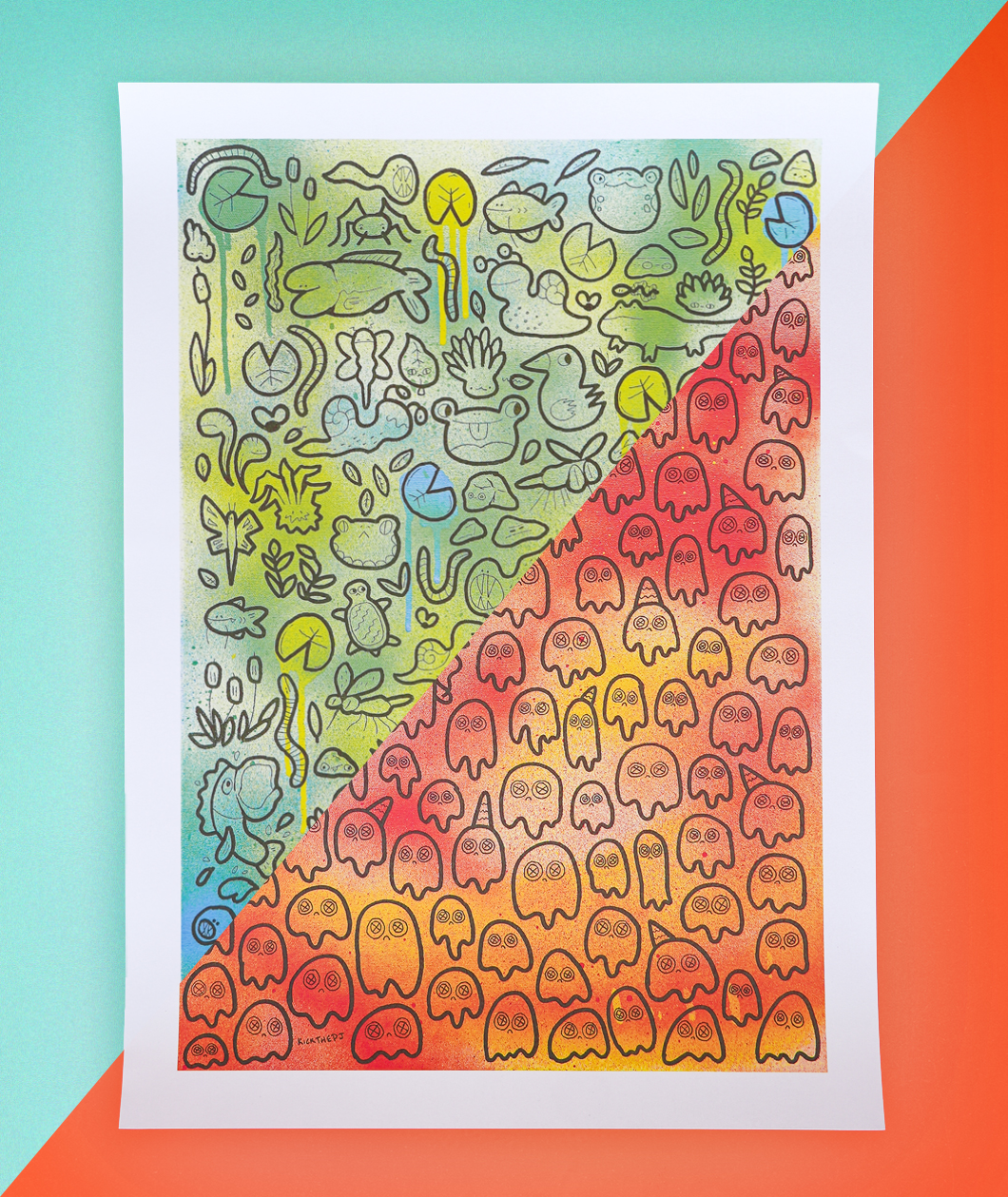 Pond Life + Everybody Came Art Prints Bundle