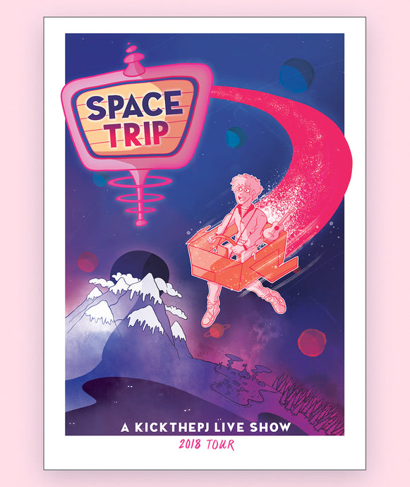 Space Trip Poster